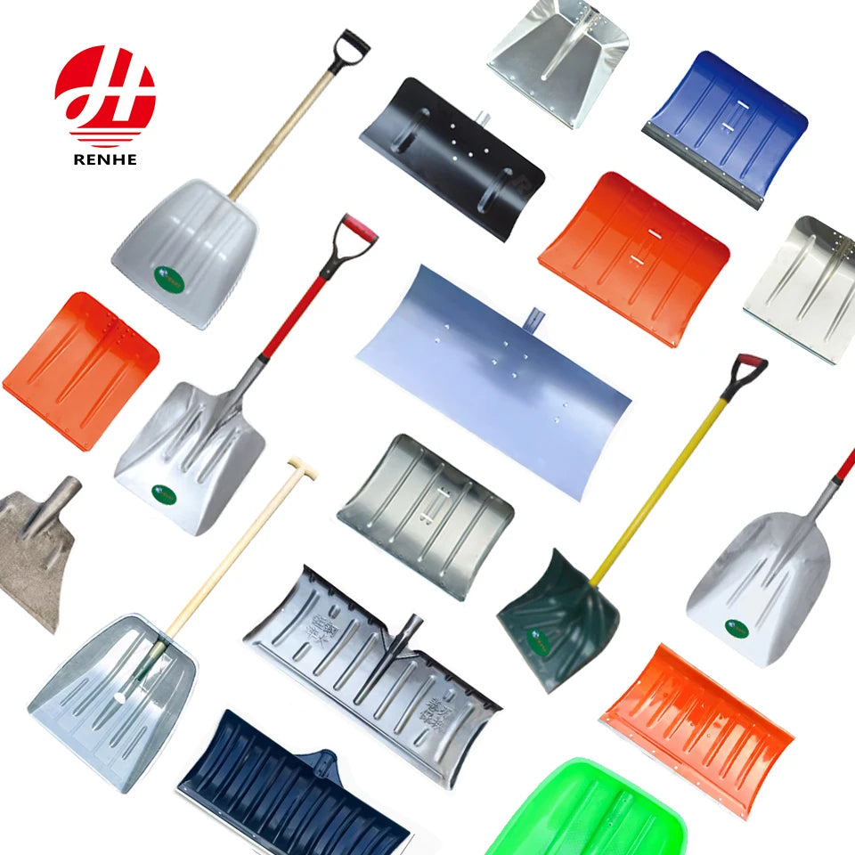 Hot Selling Customized Tools Multifunctional Carton Steel Snow Removal  Snow Shovel with Wheel