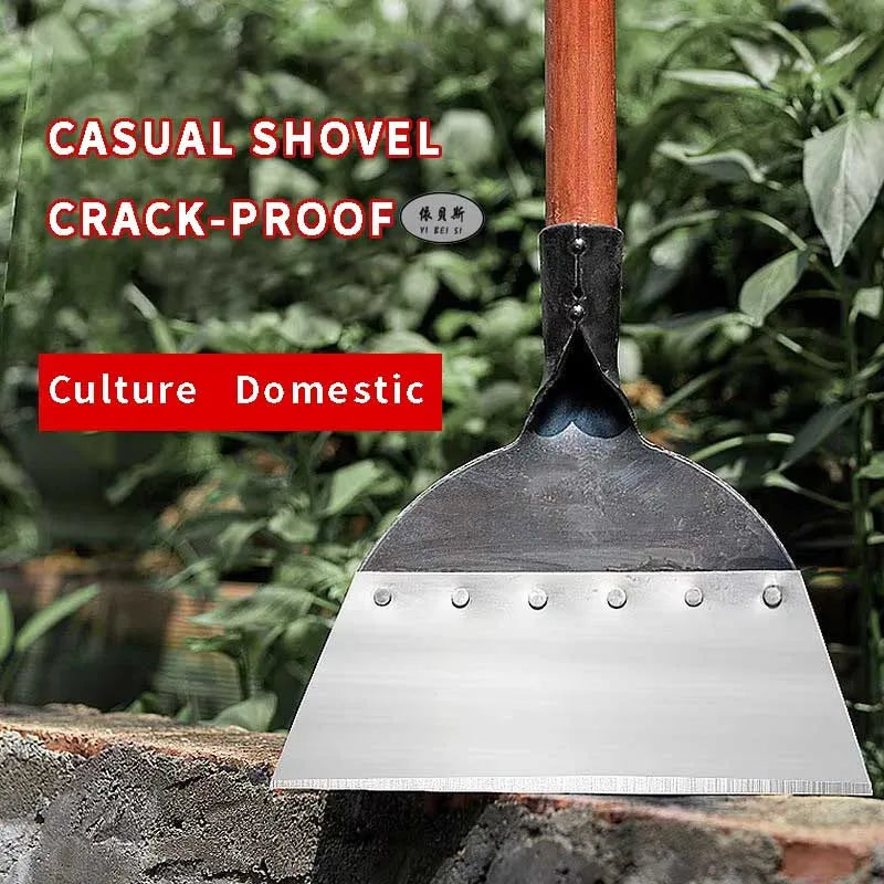 Multi-Purpose Garden Tool with Extended Wooden Handle New Product Farm Scraper for Deicing and Weed Cleaning Shovel