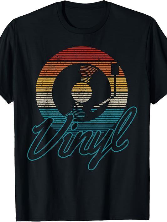 Vinyl Record Vintage Retro Music DJ Gift T-Shirt